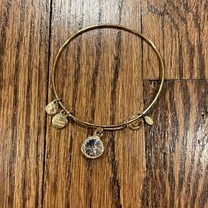 Alex and Ani Crystal April Birthstone Bracelet NEVER WORN